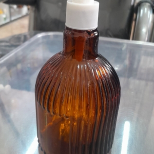 بطری مایع دستشویی شیشه ای